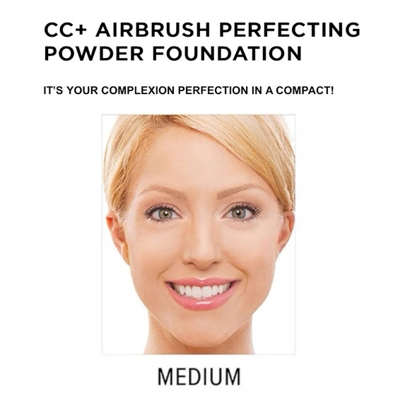 🆕CC+ AIRBRUSH PERFECTING POWDER FOUNDATION BY IT COSMETICS! COLOR-MEDIUM - Picture 3 of 15